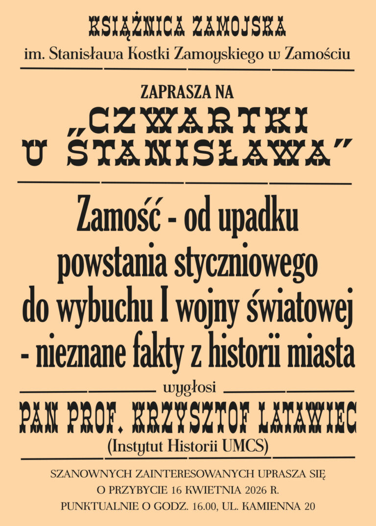 Czwartki u Stanisława